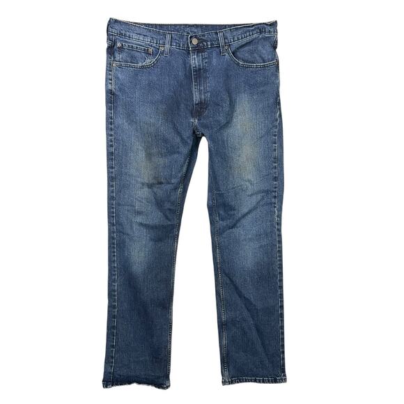 Levi’s 559 Relaxed Fit Straight Leg Denim Jeans FLAW Big & Tall Mens 38x36 - Picture 1 of 9